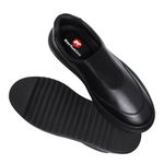 Tênis Core All Black Couro Preto Sola Preta 