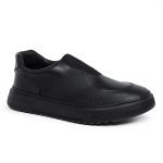 Tênis Core All Black Couro Preto Sola Preta 