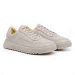 Tênis Wave couro off white sola tratorada