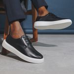 Sapato Masculino Novo Derby Preto John 