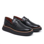 Loafer Mocassim Magnum All Black Couro Preto