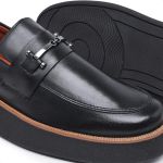Loafer Mocassim Magnum All Black Couro Preto
