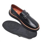Loafer Mocassim Magnum All Black Couro Preto