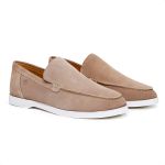 Mocassim Masculino Titan Em Camurça Bege