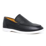 Mocassim Masculino Titan Em Couro Preto