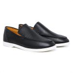 Mocassim Masculino Titan Em Couro Preto