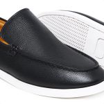 Mocassim Masculino Titan Em Couro Preto