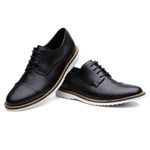 SAPATO MASCULINO DERBY MADRID PRETO