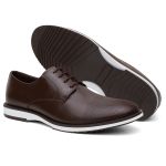 SAPATO MASCULINO DERBY HOLANDA CAFÉ