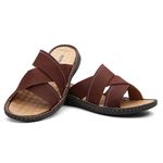 CHINELO CONFORTO MASCULINA ANORI TERRACOTA