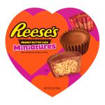 CHOCOLATE REESES CORACAO PEANUT BUTTER MINI 102G 