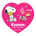 Coração Hersheys Kisses Milk Chocolate Snoopy 184g