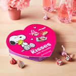 Coração Hersheys Kisses Milk Chocolate Snoopy 184g