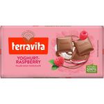 Chocolate Barra Terravita Ao Leite Yogurt Framboesa 100g