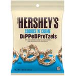 Pretzels Cobertos com Cookies & Creme Hershey’s 120g