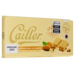 BARRA CAILLER BRANCO COM CARAMELO E AMENDOAS 100G 
