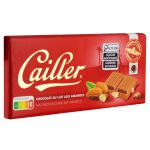 BARRA CAILLER AO LEITE COM AMENDOAS 27 CACAU 100G