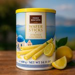 CANUDOS FEINY WAFER RECHEIO DE LIMÃO 400G