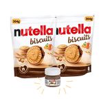 Combo Nutella Biscuits 304g + Mini Nutella 25g Brinde