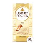 Barra Ferrero Rocher Branco Com Avela 90gr