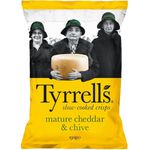 TYRRELLS CHEDDAR E CEBOLINHA 40G