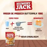 Massa Hungry Jack Waffles e Panquecas Buttermilk 198g 