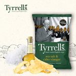 TYRRELLS SAL MARINHO E VINAGRE DE SIDRA 40G