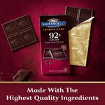 BARRA GHIRARDELLI DARK CACAO CHOCOLATE 92% 90G