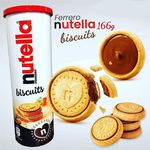 Combo 2 Nutellas Biscuits Tubo 166g