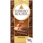 Chocolate Barra Ferrero Rocher Ao Leite Com Avelã 90g