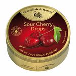 Bala Lata Cavendish Cereja 200g