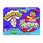 Bala Mastigável Warheads Lil Worms 99g