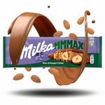 BARRA MILKA MMMAX NUSS E NOUGAT 300G