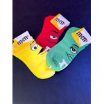 Meias M&ms Verde
