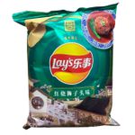 Lays Batata Braised Lion Head Carne Refogada