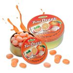 Bala Lata Fine Drops Laranja 200g