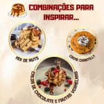 Massa Hungry Jack Waffles e Panquecas Mix Com Gotas Chocolate 198g