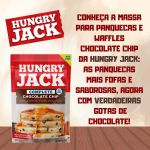Massa Hungry Jack Waffles e Panquecas Mix Com Gotas Chocolate 198g
