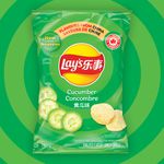 Lays Batata Sabor Cucumber Pepino 70gr