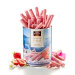 CANUDOS FEINY WAFER RECHEIO DE MORANGO 400G