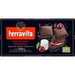 Chocolate terravita Dark Iorgurte e Cereja 100g