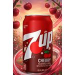 Refrigerante 7up Cherry 355ml