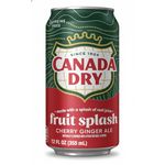 REFRIGERANTE CANADA DRY CHERRY GINGER ALE 355ML 