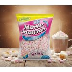 MARSHMALLOWS MINI ROSA BRANCO 100G