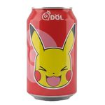 Refrigerante Qdol Pokemon Sabor Morango 330ml 
