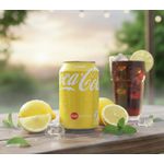 REFRIGERANTE COCA COLA LIMAO 355ML