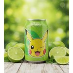 Refrigerante Qdol Pokemon Sabor Limão 330ml 