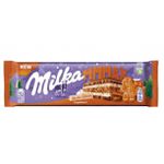 BARRA MILKA MMMAX CHOCOLATE BISCOITO GENGIBRE 300G