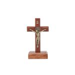 Crucifixo de Mesa 7 Cm Com São Bento