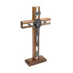 Crucifixo Ninguém Te Ama Como Eu - 26cm -Parede e Mesa